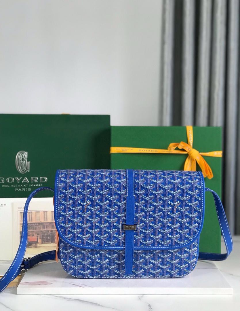 G*oyard Belvedere MM bag sky blue