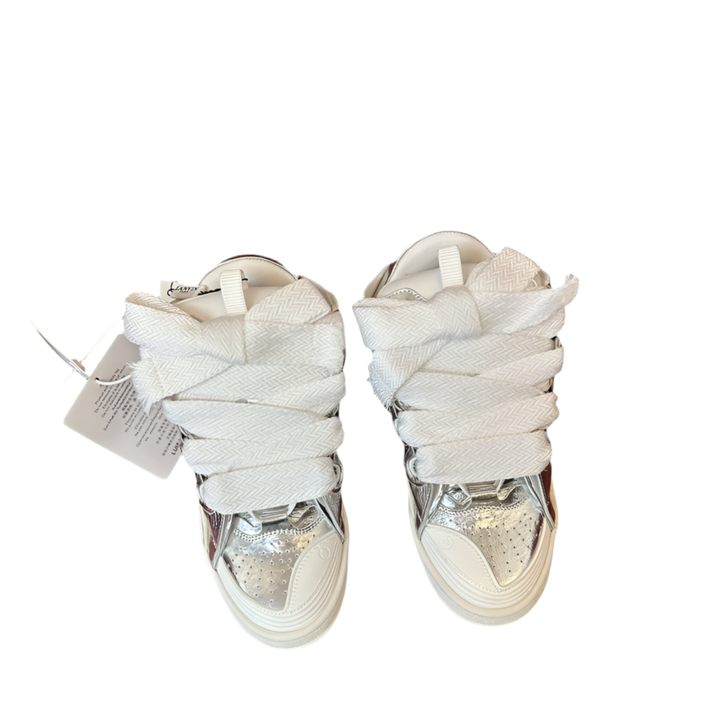 L*nvin curb crinkled metallic