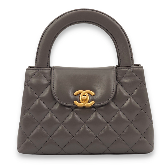 Cha Handbag Grey Crossbody