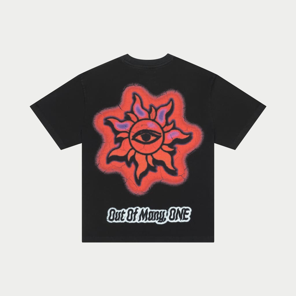 G*S T-shirt Black blue