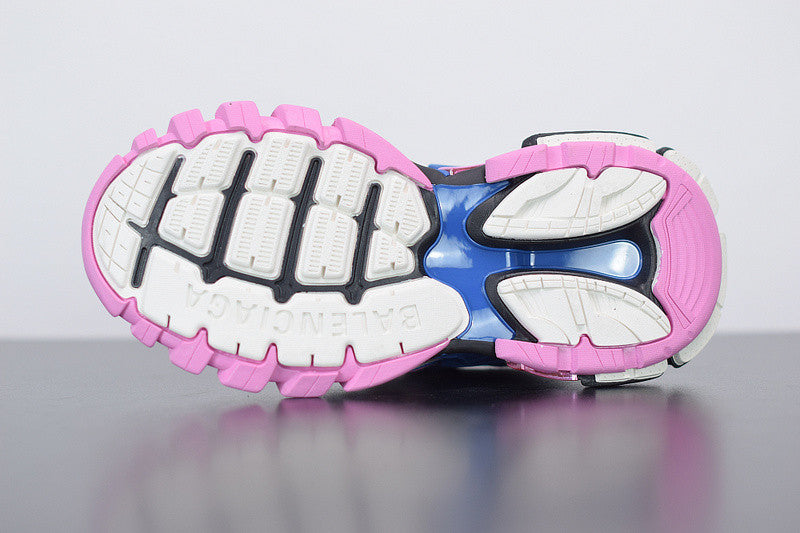 B*lenciaga Track 2 Blue Pink