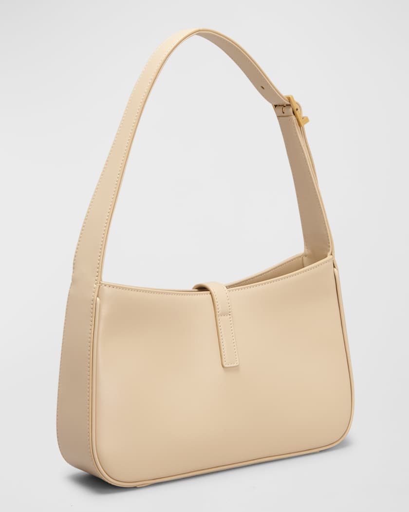 YSLT Le 5 A 7 YSL Shoulder Bag in Smooth Leather AVORIO