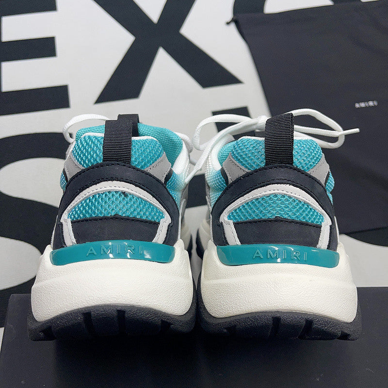 Am*ri Bone Runner White Black Grass Blue