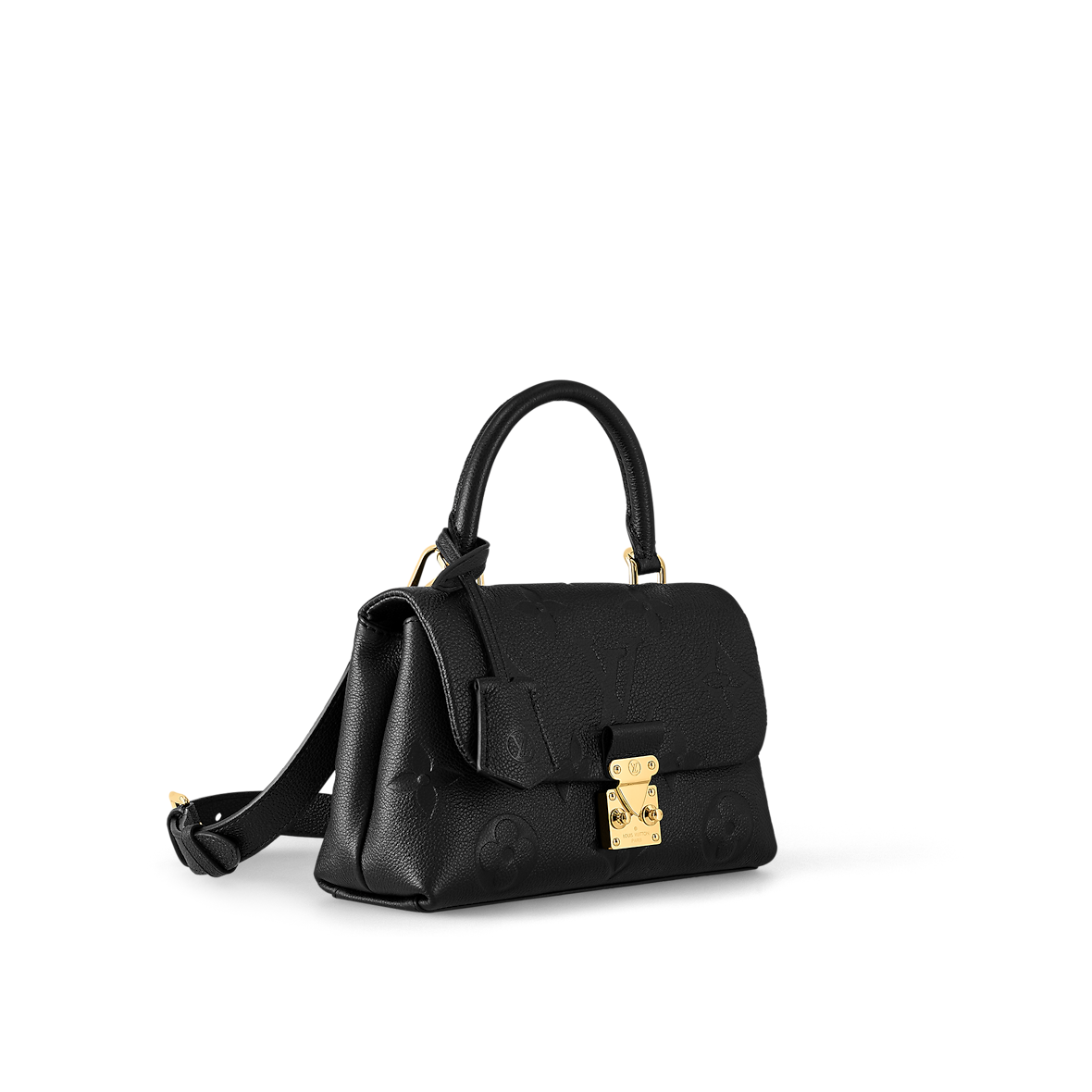 L*V*T Handbag Madeleine BB Monogram Black