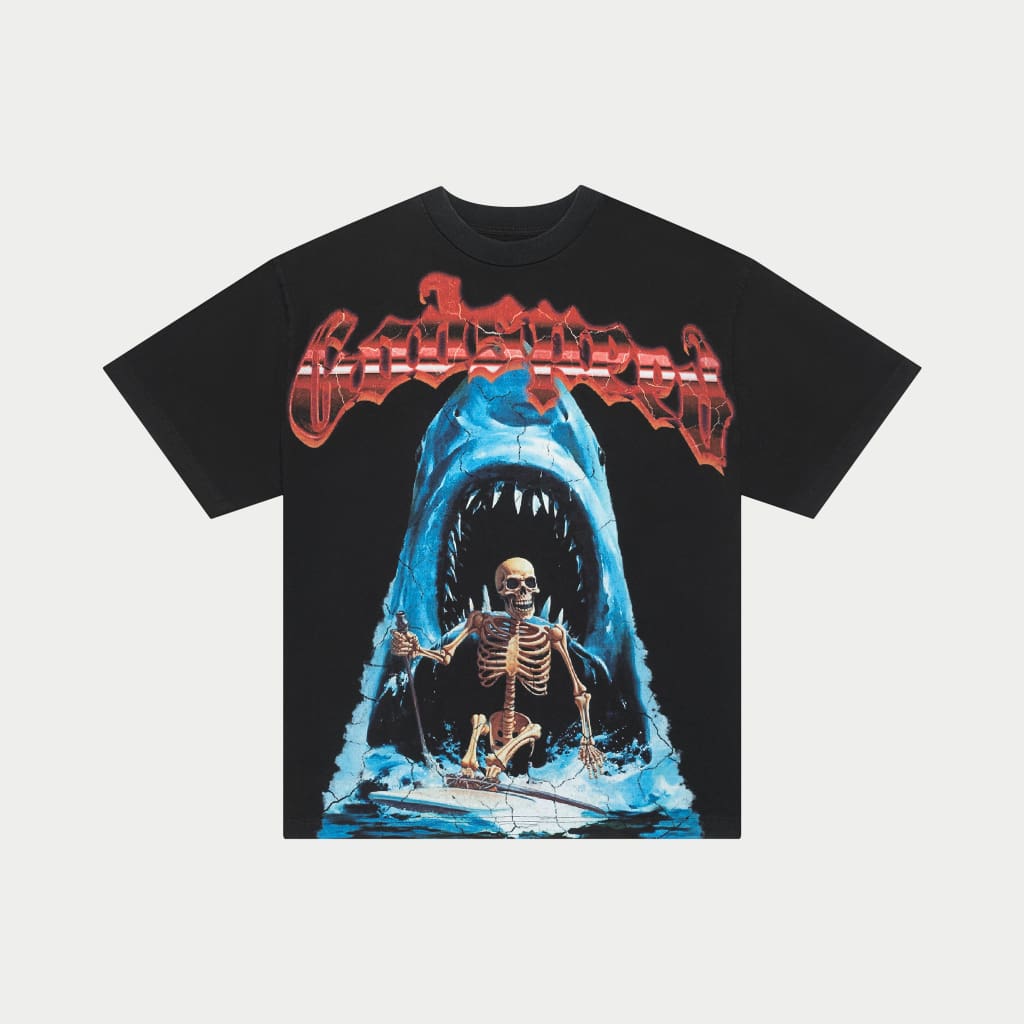 G*S T-shirt Black blue
