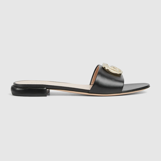 G*I Sandal DOUBLE G SLIDE Black