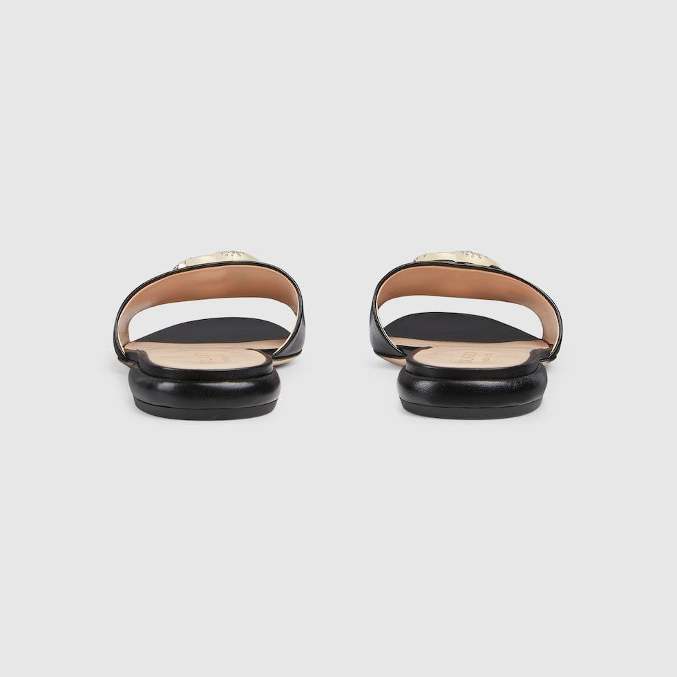 G*I Sandal DOUBLE G SLIDE Black