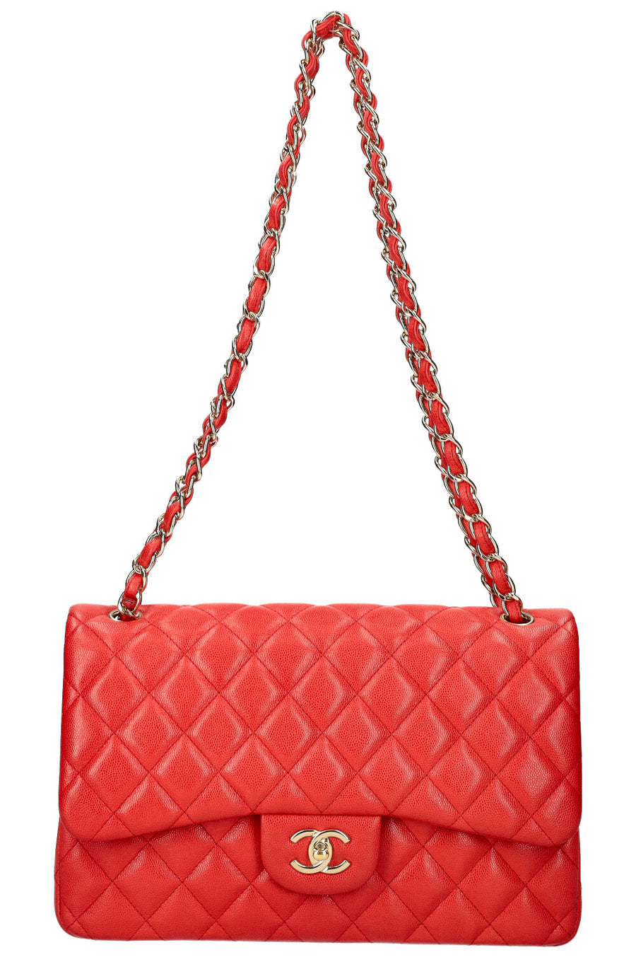 Cha Boy Flap Quilted Medium Caviar Black bag