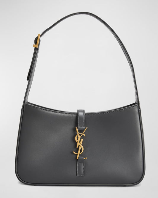 YSLT Le 5 A 7 YSL Shoulder Bag in Smooth Leather STORM Grey