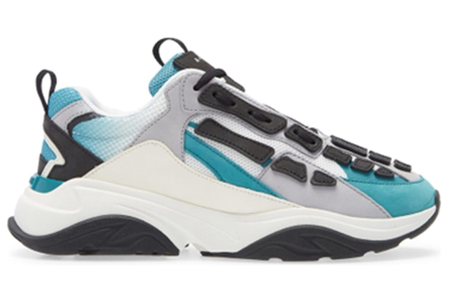 Am*ri Bone Runner White Black Grass Blue