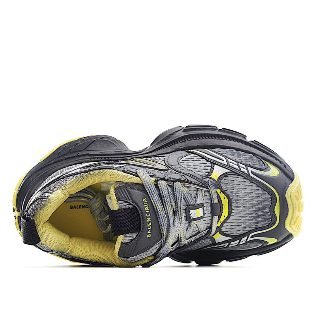 B*lenciaga 10XL grey yellow