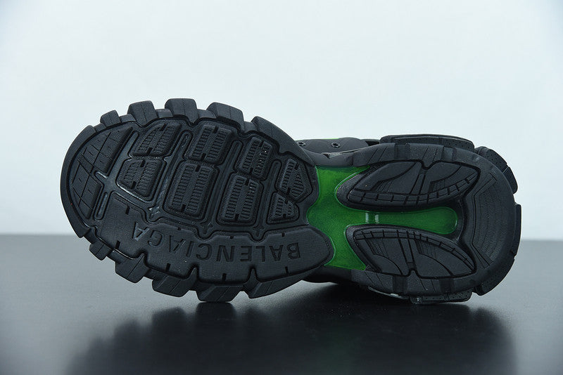 B*lenciaga Track black Green