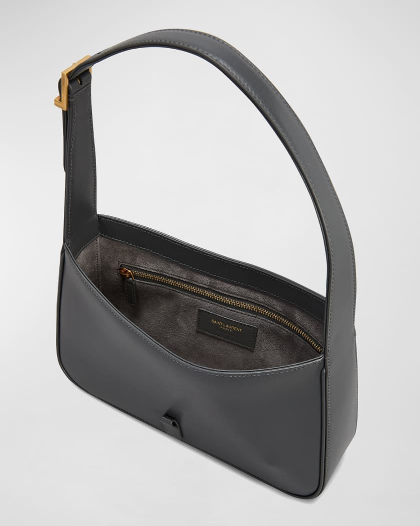 YSLT Le 5 A 7 YSL Shoulder Bag in Smooth Leather STORM Grey