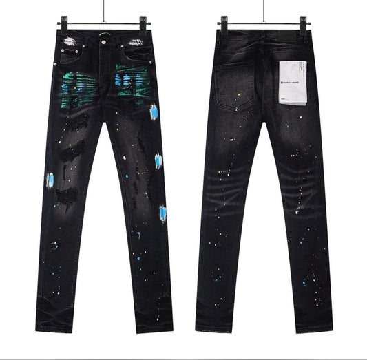 PURPLE BRAND JEANS Black Blue