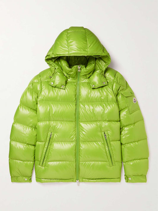 M*ncler  Maya Down Jacket Green