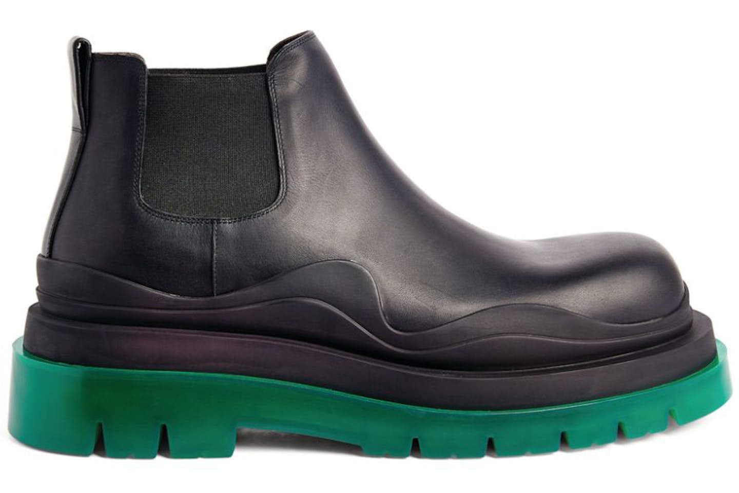 B*VT Low Top Boots Black green