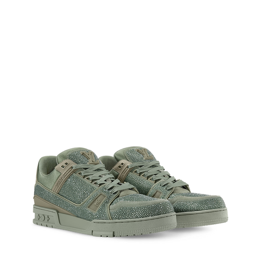 L*VT Khaki Green Swarovski